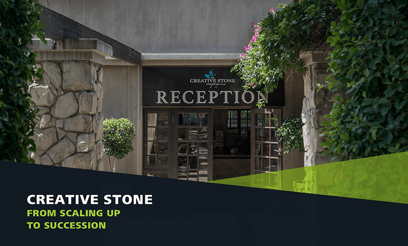 GROW - Banner Creative Stone