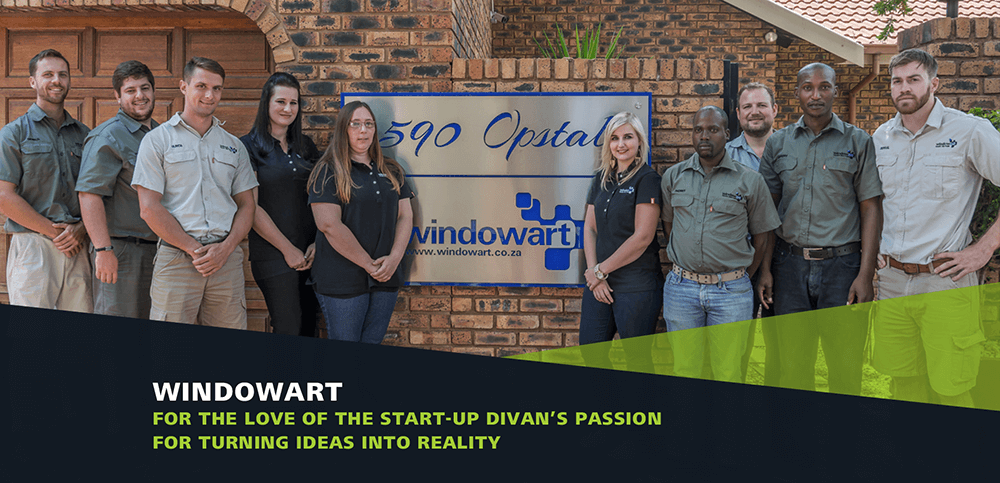 Window Art – For the love of the start-up. Divan’s passion for turning ideas into reality.