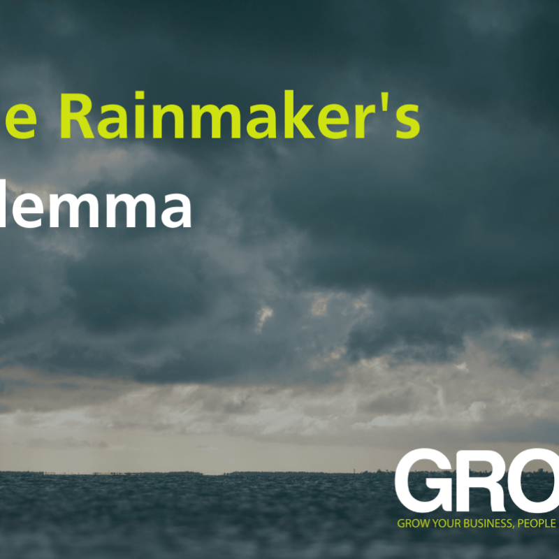 grow rainmakers dilemma
